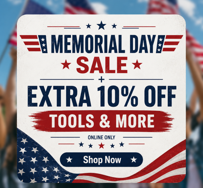 Memorial Day Sale - Extra 10% off appliances & more
